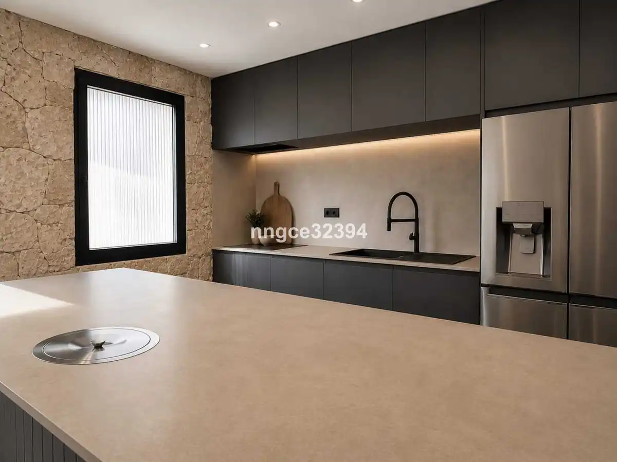 Kitchen of Houses for sale in Estepona  with Air Conditioner, Private garden and Terrace