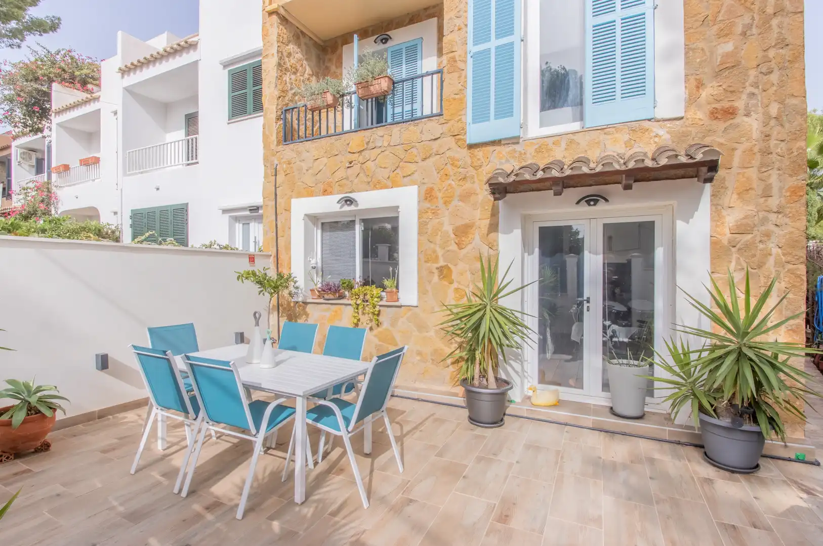 Terrassa de Casa adosada en venda en Calvià amb Aire condicionat, Jardí privat i Terrassa