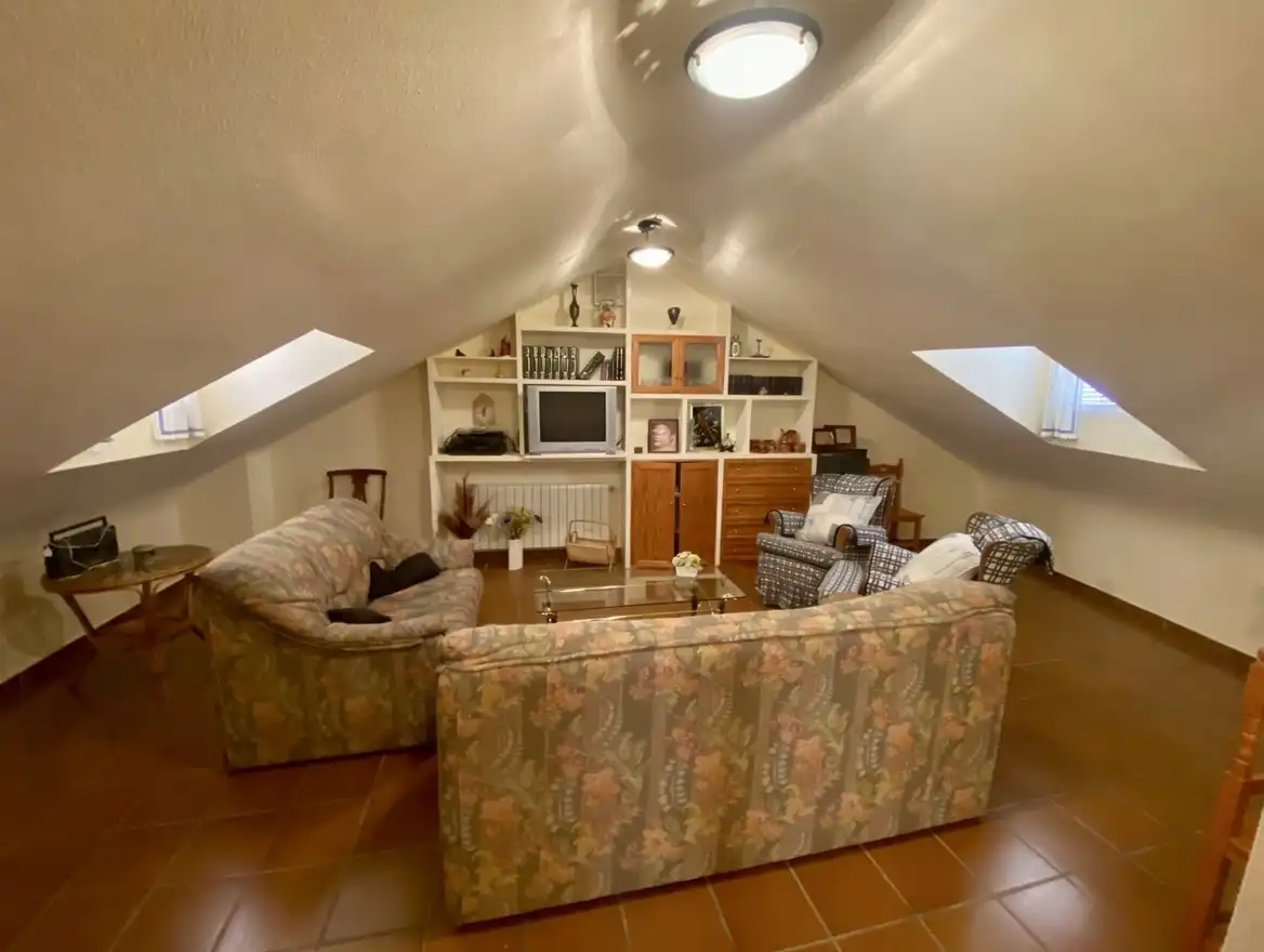 Living room of Detached homes for sale in Miguelturra  with Air Conditioner, Heating and Terrace