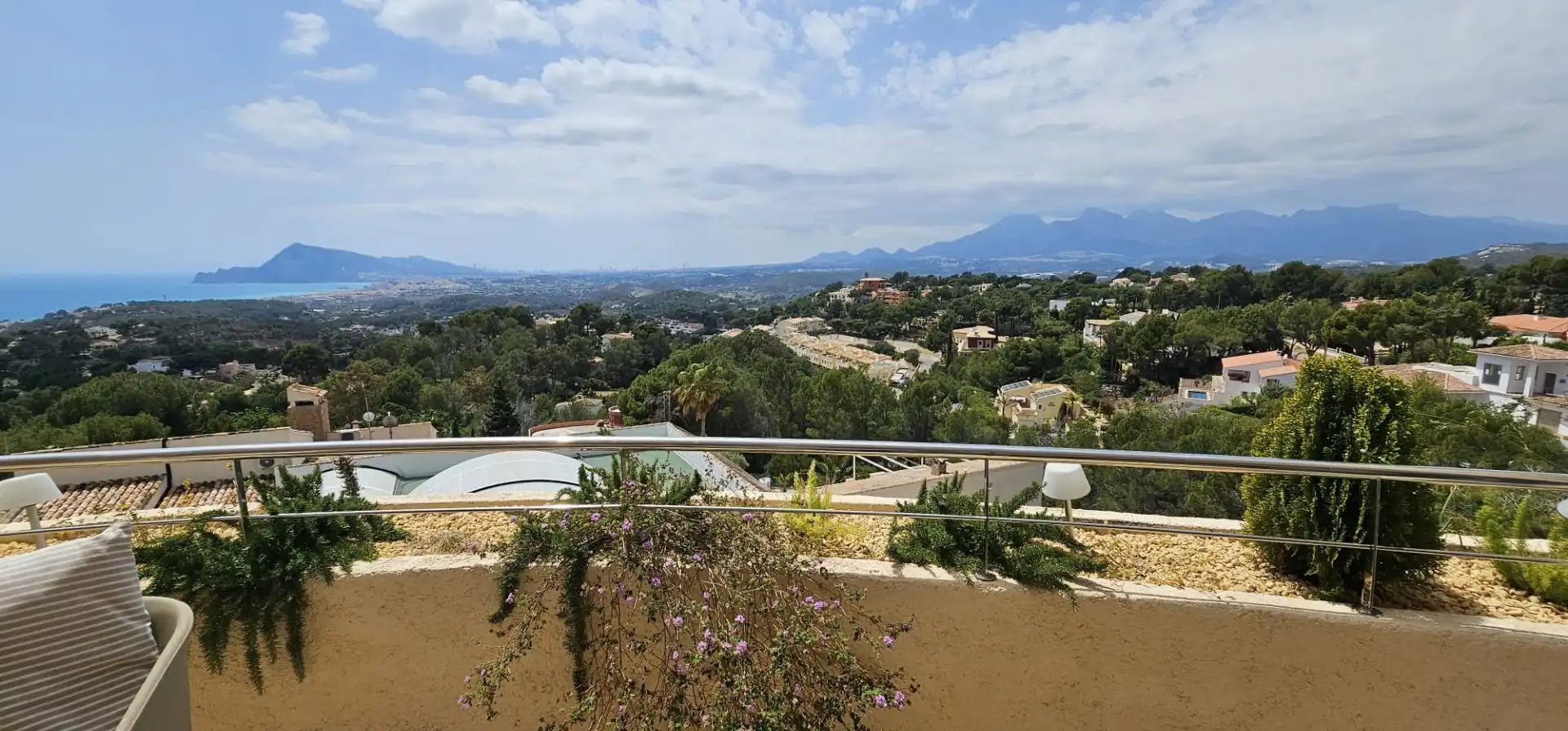Terraza de Apartamento en venta en Altea con Aire acondicionado, Calefacción y Terraza
