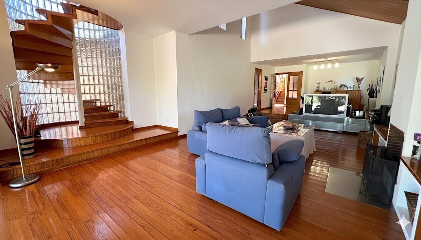 Sala d'estar de Casa o xalet en venda en  Murcia Capital amb Aire condicionat, Calefacció i Jardí privat