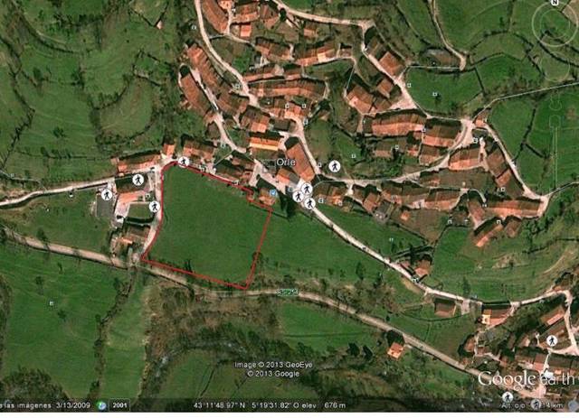 Terreno residencial en Venta en Lugar Orle, 73A en Caso