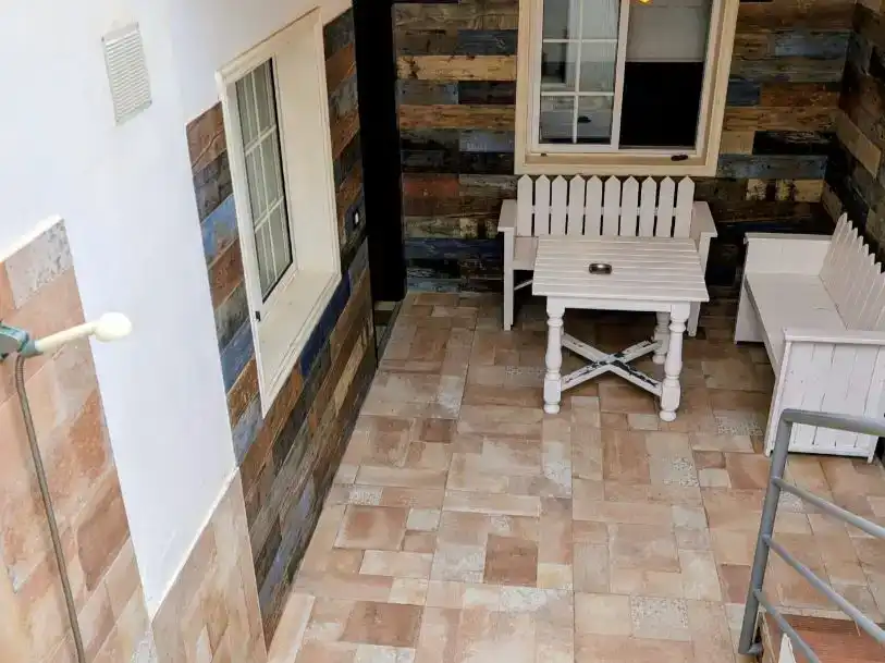 Terrassa de Pis de lloguer en Arico amb Jardí privat i Moblat