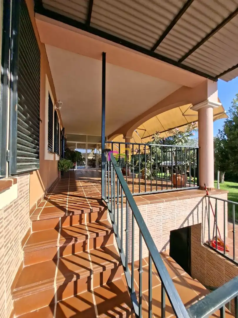 Terraza de Casa o chalet en venta en Badajoz con Aire acondicionado, Calefacción y Jardín privado