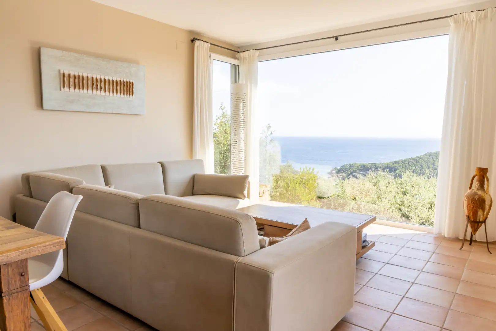 Sala de estar de Casa o chalet en venta en Begur con Aire acondicionado, Calefacción y Jardín privado