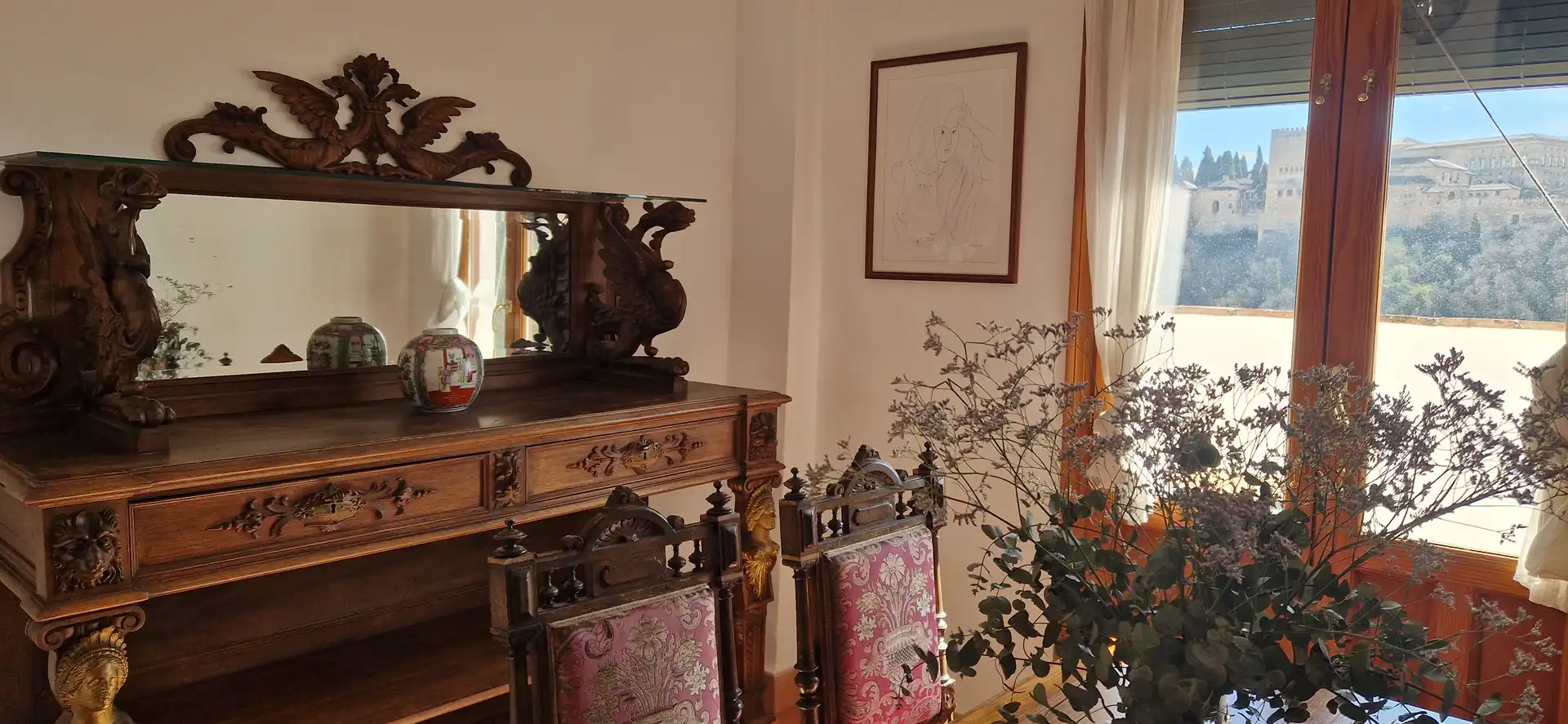 Dining room of Houses for sale in Granada  with Air Conditioner, Heating and Private garden