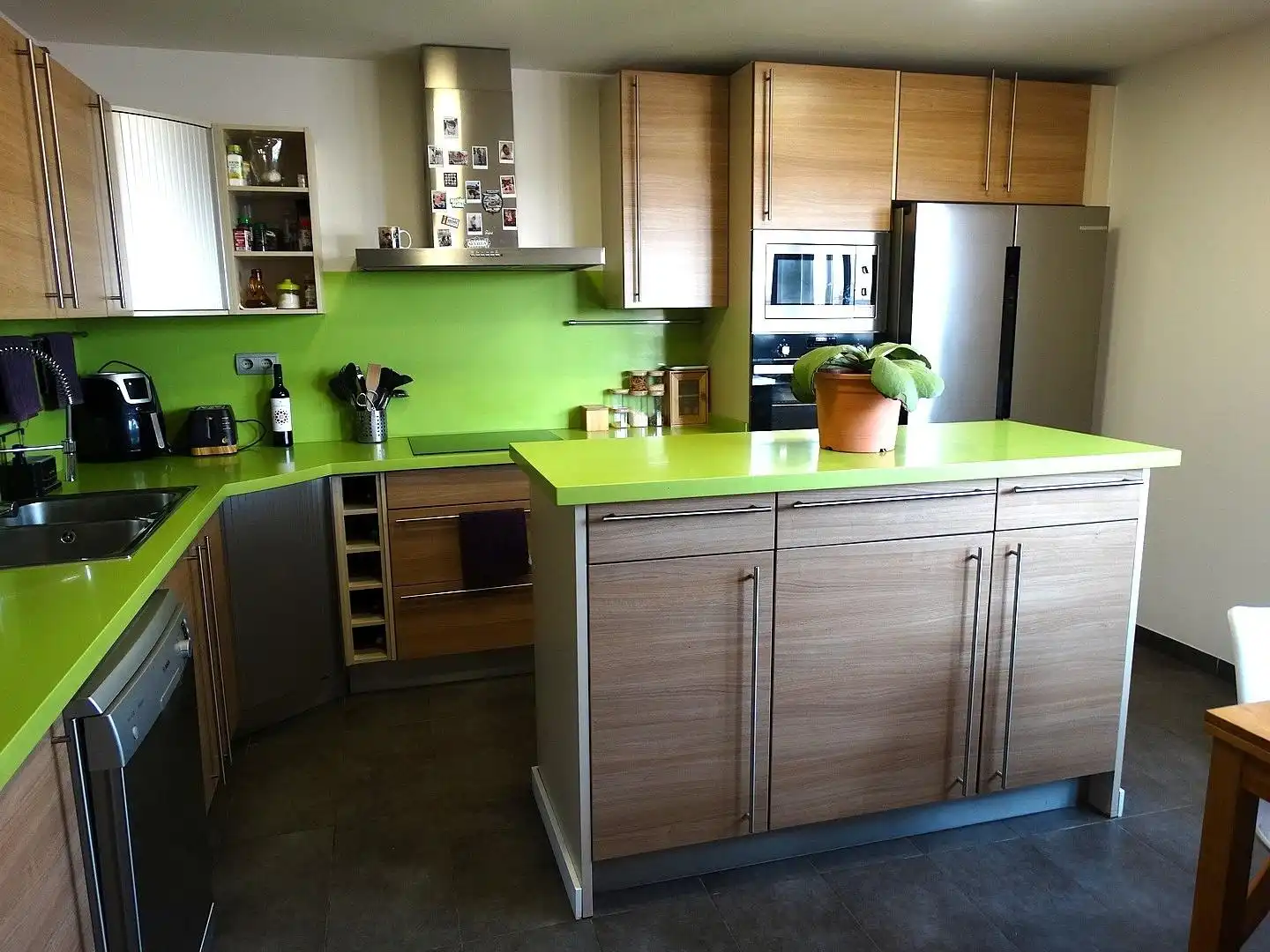 Cocina de Casa adosada en venta en L'Aldea con Jardín privado, Terraza y Trastero
