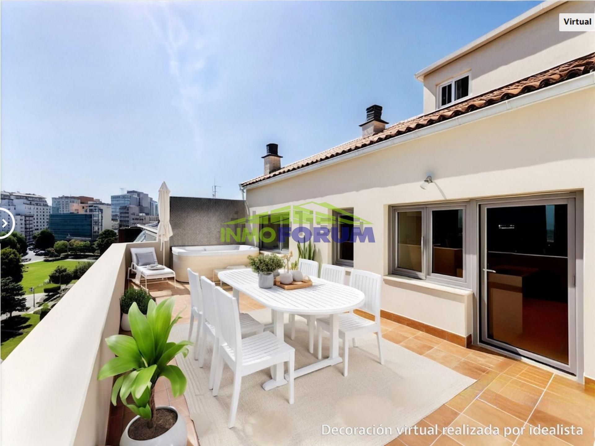 Terraza de Piso en venta en A Coruña Capital  con Calefacción, Terraza y Trastero