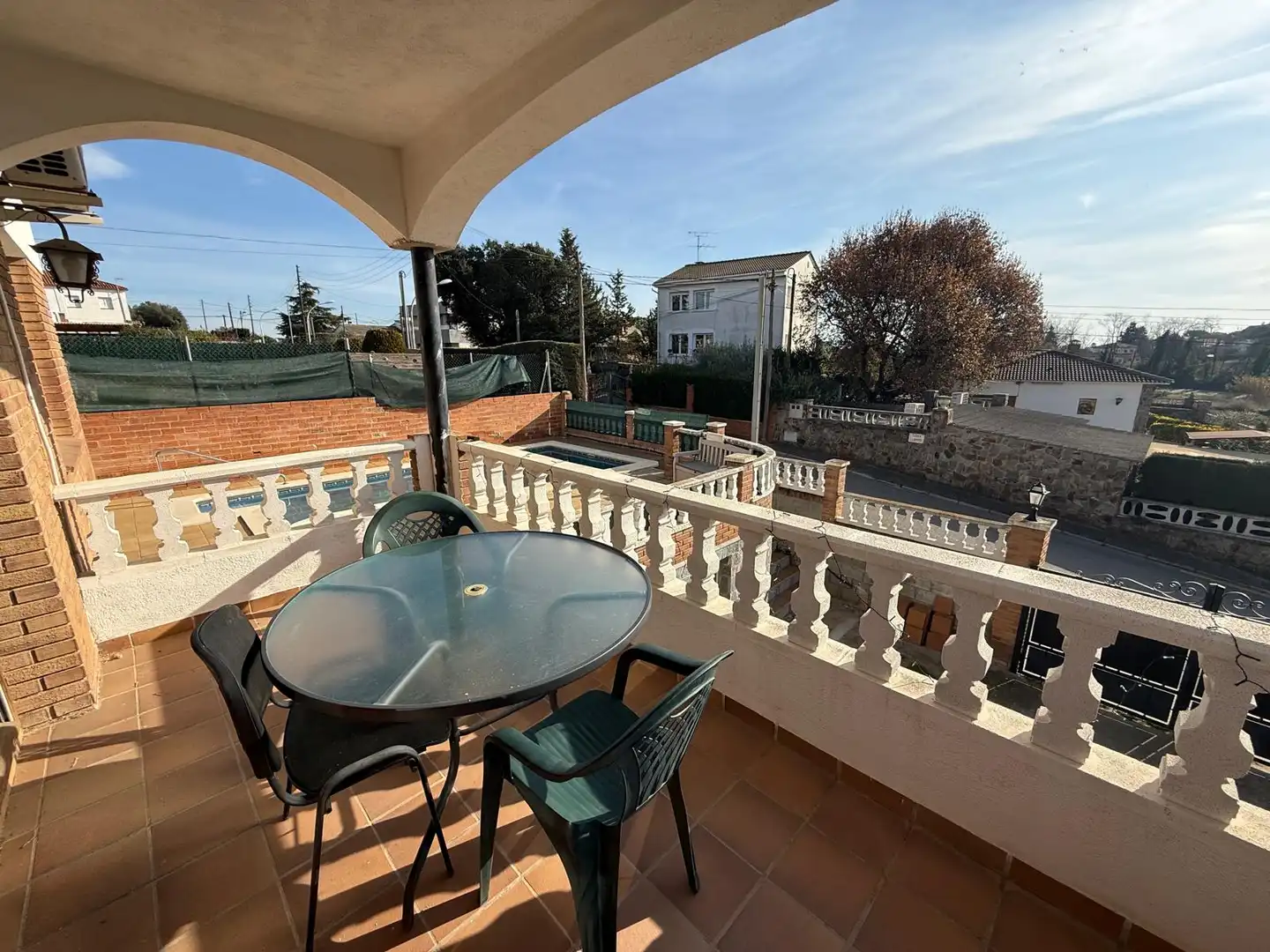 Terrasse von Haus oder Chalet zum Verkauf in Caldes de Montbui mit Klimaanlage, Heizung und Privatgarten