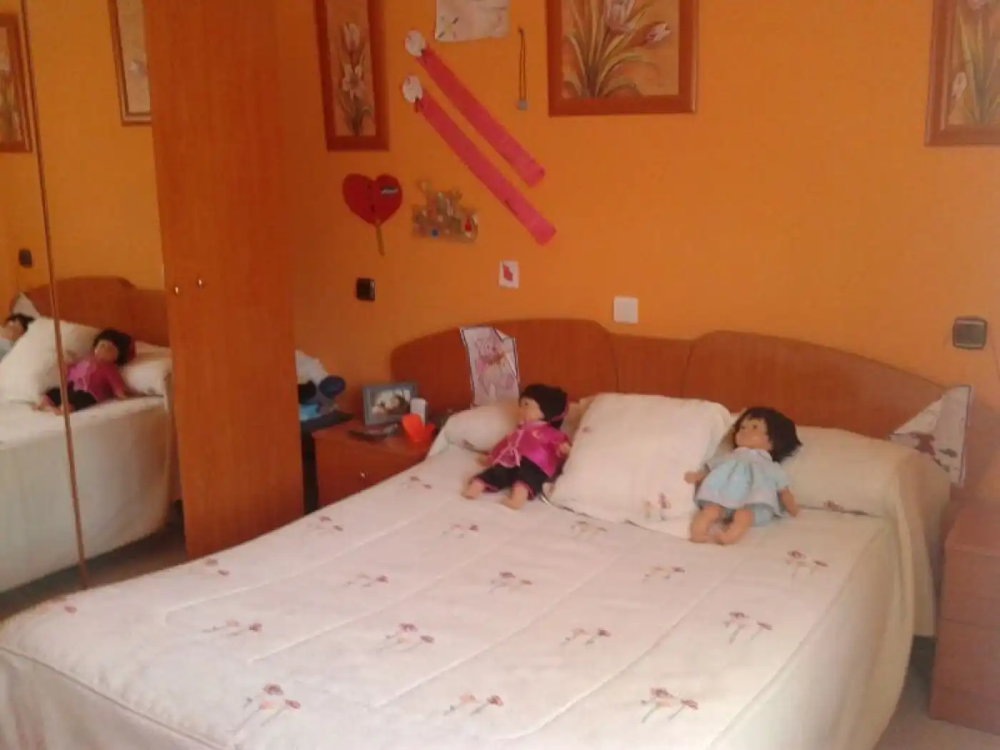 Schlafzimmer von Maisonette zum Verkauf in Baltanás mit Heizung und Abstellraum