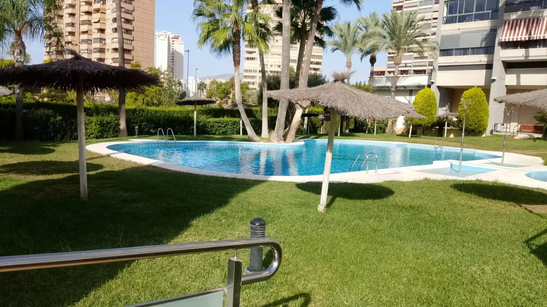 Swimming pool of Flat for sale in Finestrat  with Private garden and Community pool