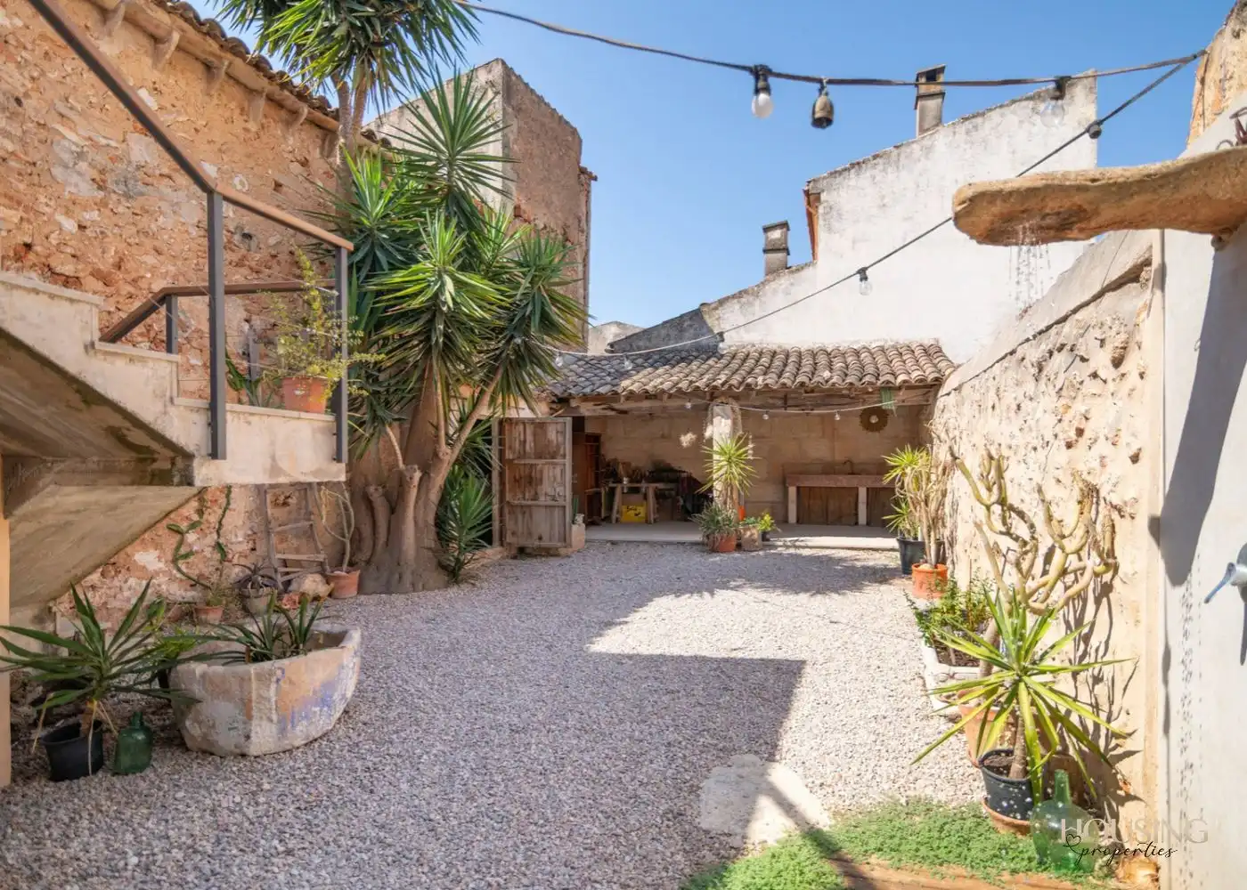Vista exterior de Casa adosada en venta en Campos poble