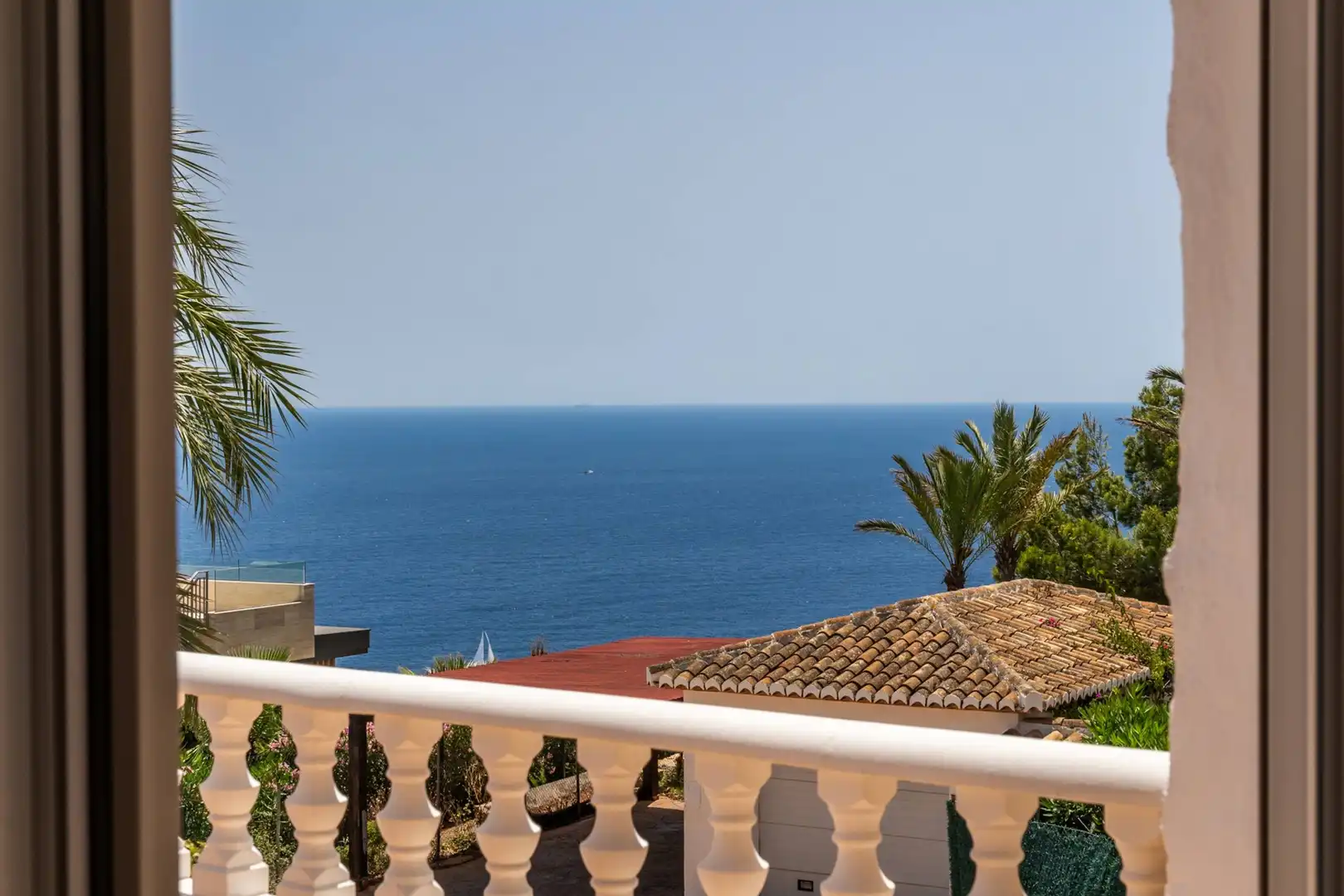Vista exterior de Casa o xalet en venda en Jávea / Xàbia amb Aire condicionat, Calefacció i Jardí privat