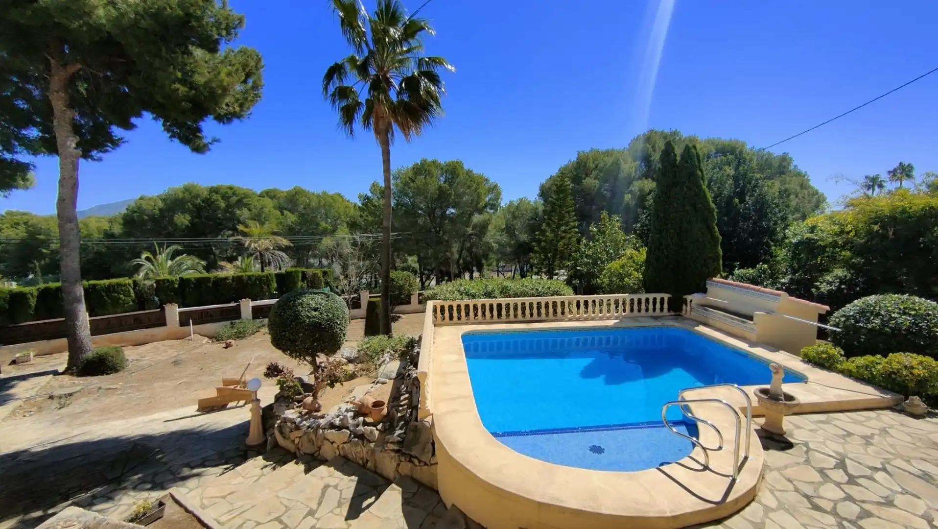 Jardín de Casa o chalet en venta en Moraira con Aire acondicionado, Jardín privado y Terraza