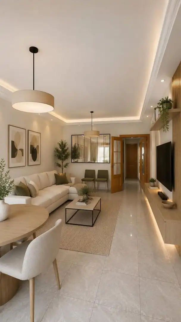 Sala d'estar de Casa o xalet en venda en Murcia amb Moblat i Balcó