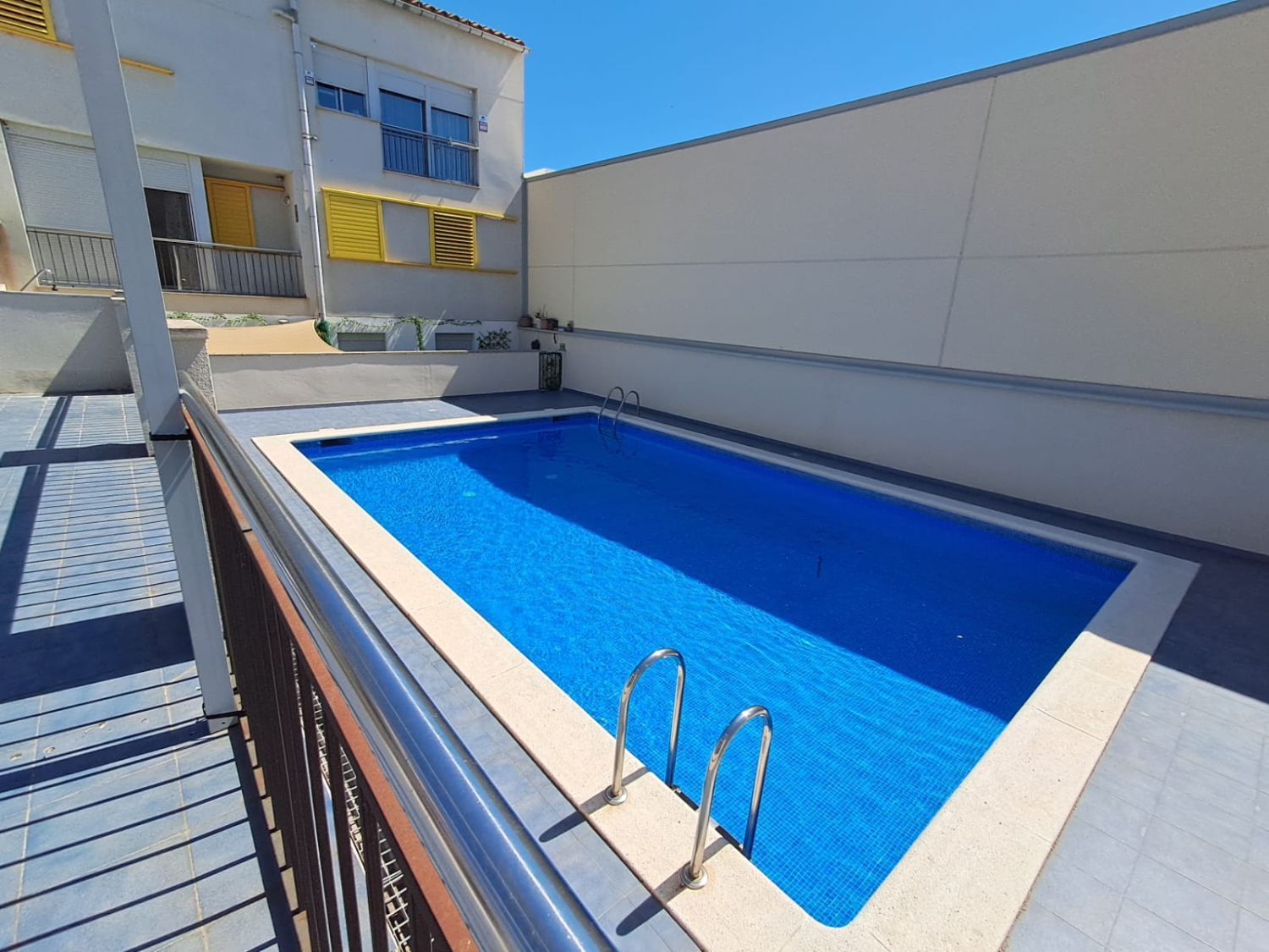 Swimming pool of Flat for sale in Sant Jaume d'Enveja  with Air Conditioner, Terrace and Balcony