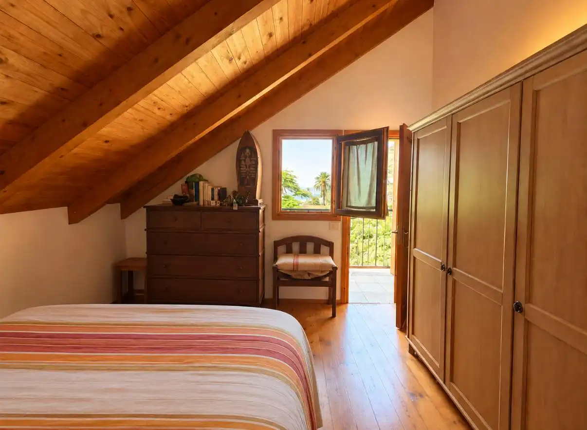 Habitación de Casa o chalet en venta en Valle Gran Rey con Jardín privado, Terraza y Amueblado