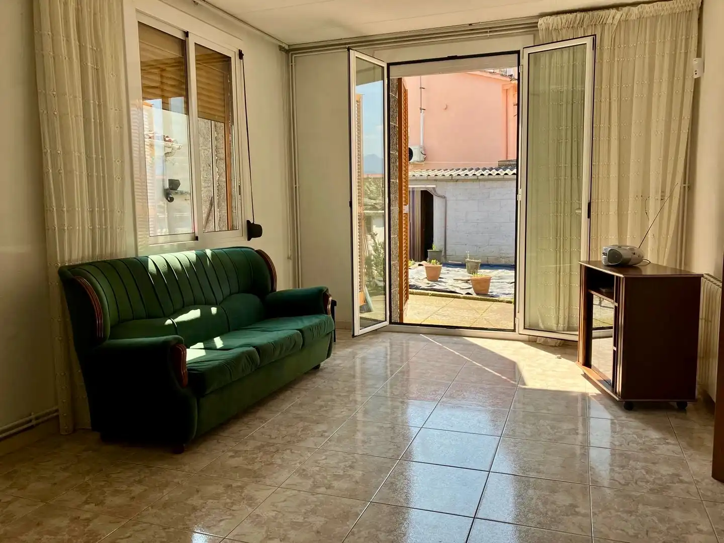 Living room of Houses for sale in Olot  with Heating, Private garden and Terrace