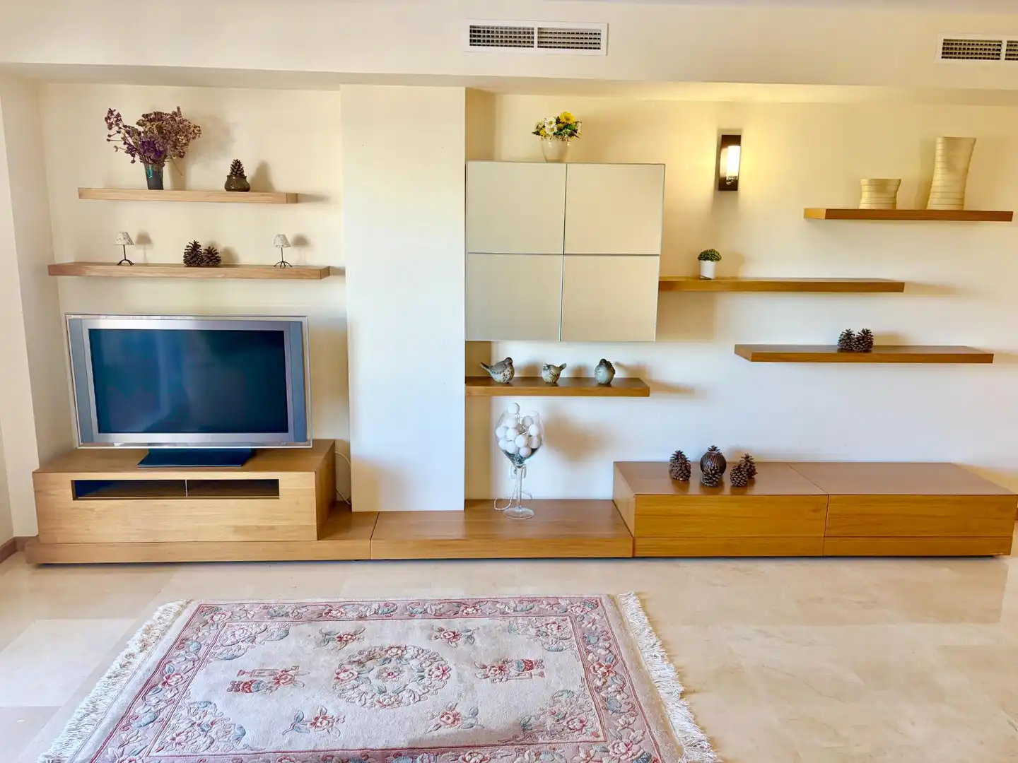 Sala d'estar de Pis de lloguer en  Palma de Mallorca amb Terrassa