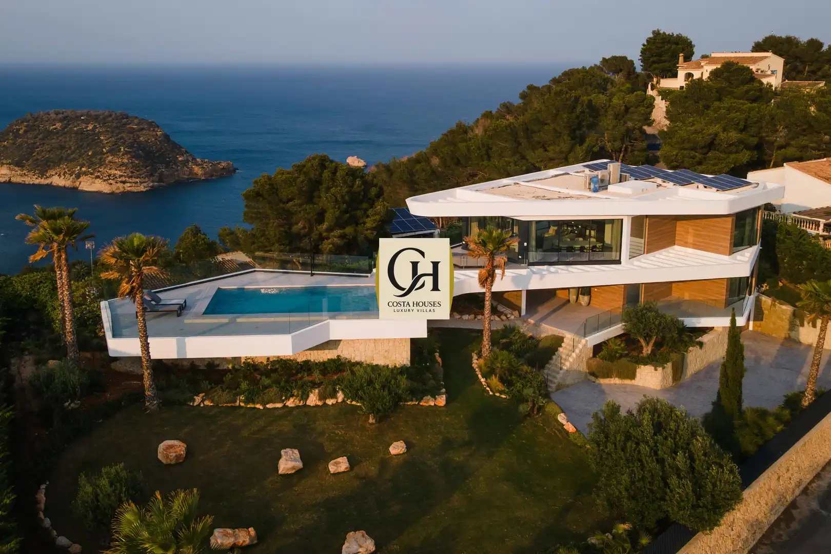 Garden of Houses for sale in Jávea / Xàbia  with Air Conditioner, Heating and Private garden