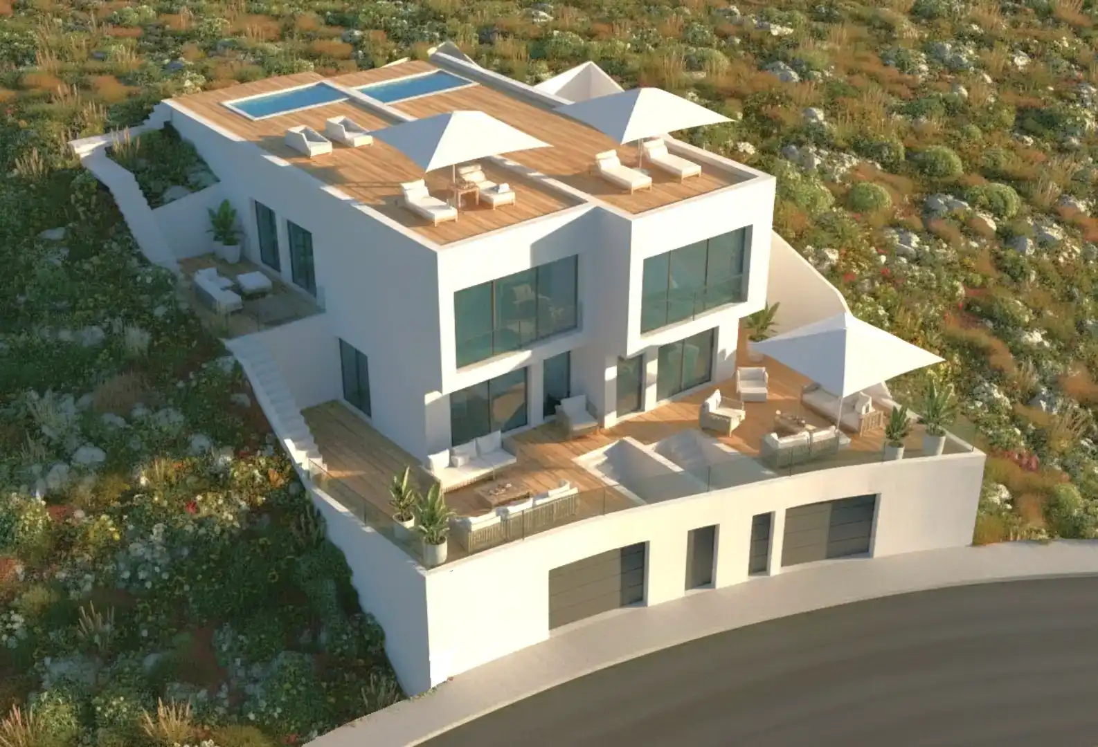 Exterior view of Houses for sale in Vícar