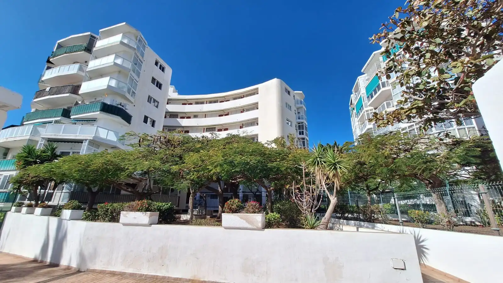 Vista exterior de Piso en venta en Adeje con Terraza y Piscina comunitaria