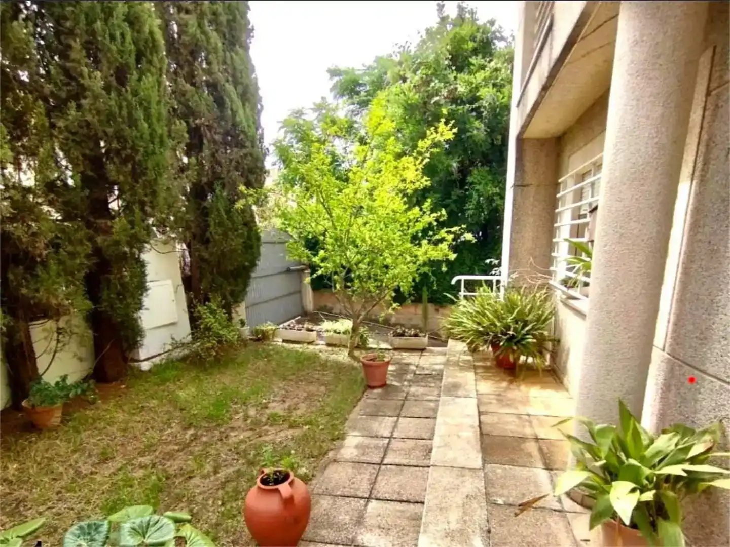 Jardí de Casa o xalet en venda en Cáceres Capital amb Aire condicionat i Piscina
