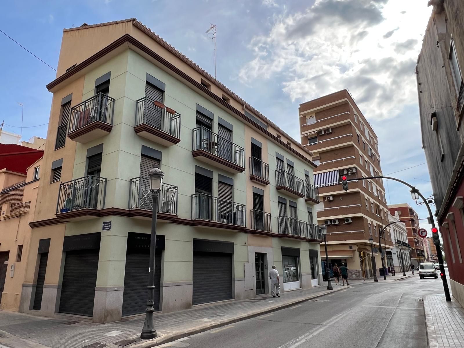 Exterior view of Flat for sale in  Valencia Capital  with Balcony