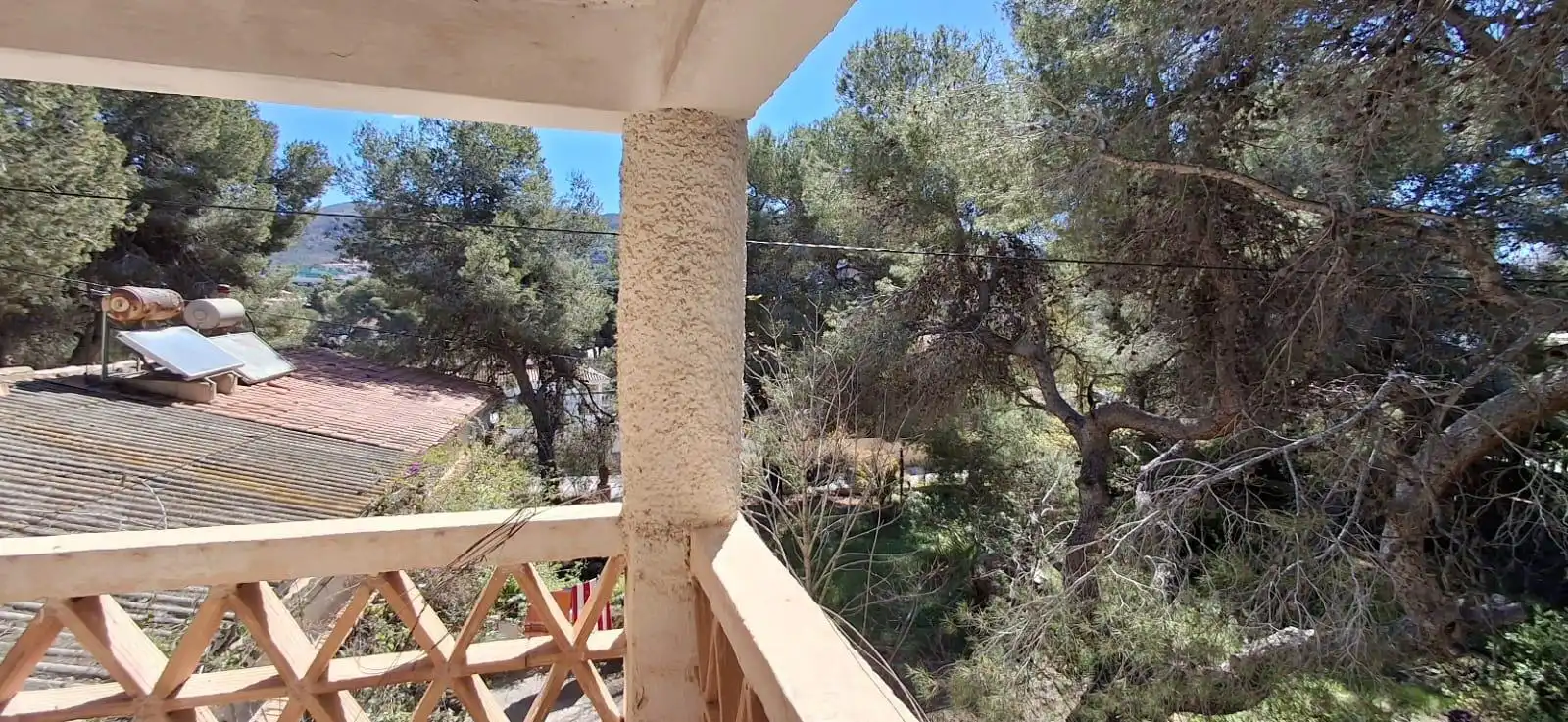 Balcony of Country homes for sale in Benidorm  with Private garden, Terrace and Storage room