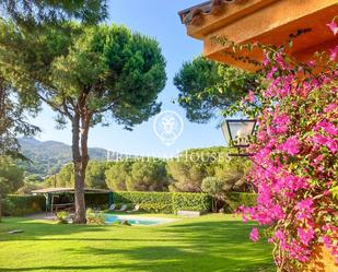 Jardí de Casa o xalet en venda en Sant Vicenç de Montalt amb Terrassa, Piscina i Balcó