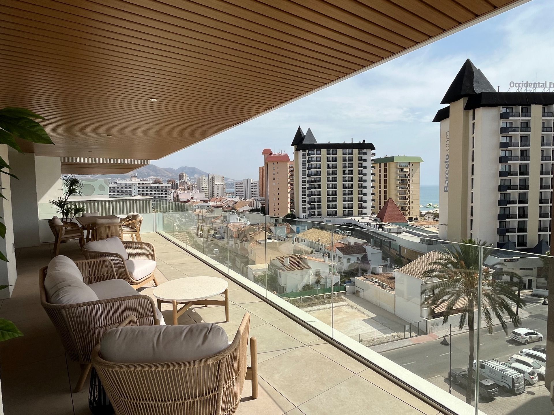Terrace of Flat for sale in Fuengirola  with Air Conditioner, Heating and Terrace