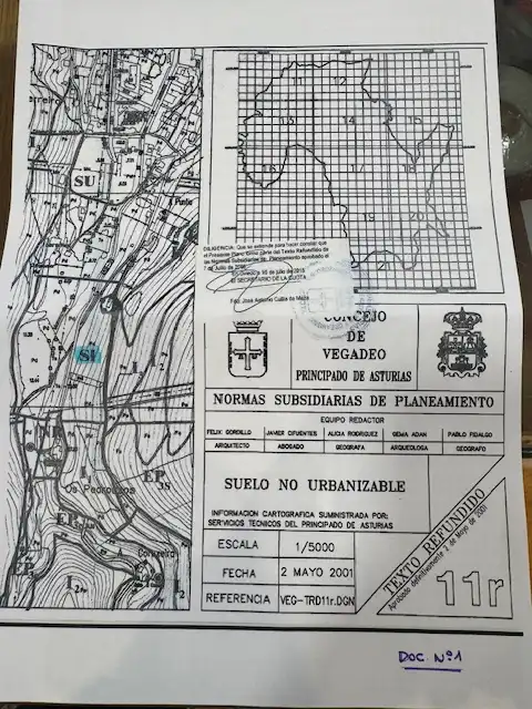 Industrial land for sale in Vegadeo