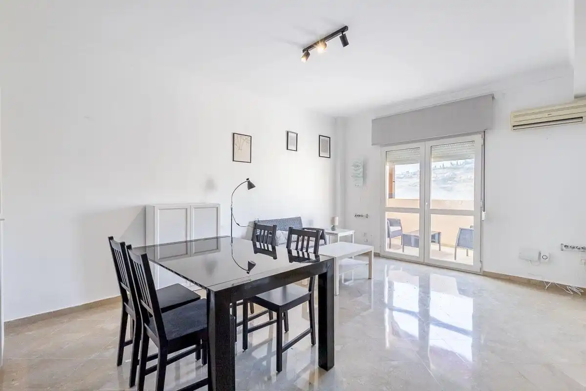 Dining room of Flat for rent in Granada  with Air Conditioner and Community pool