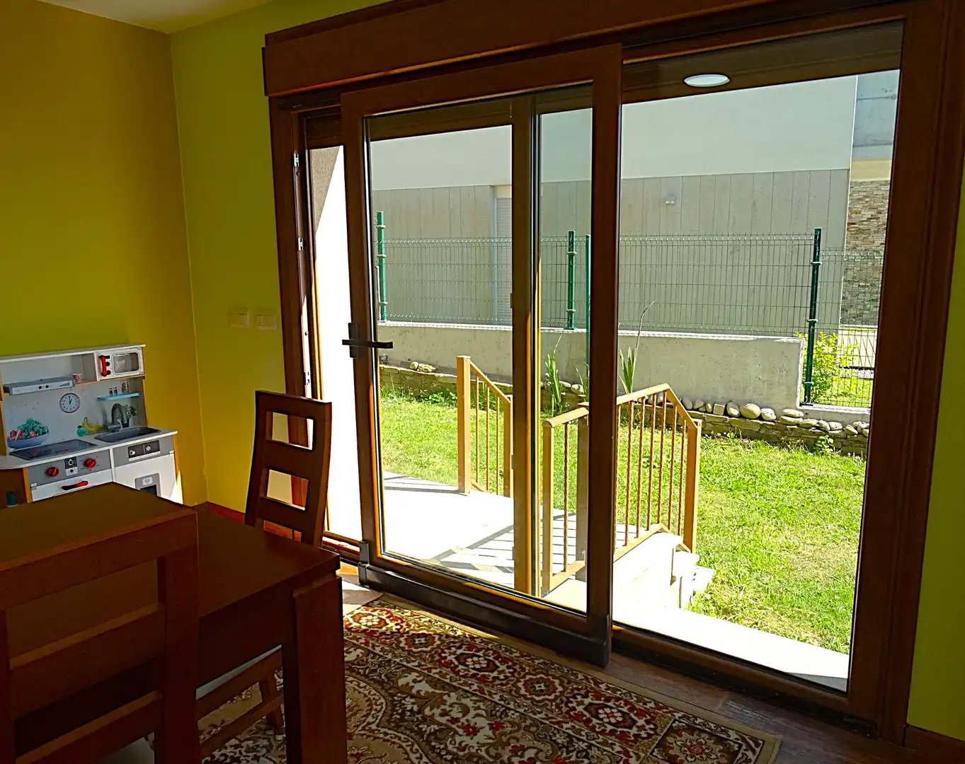 Jardí de Casa o xalet en venda en Miño amb Calefacció, Parquet i Terrassa