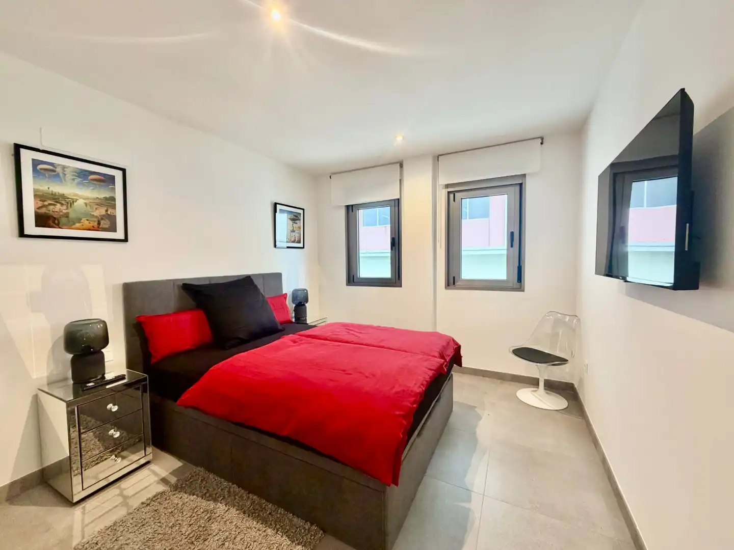 Bedroom of Flat for sale in Santa Cruz de Tenerife  with Storage room, Furnished and Oven
