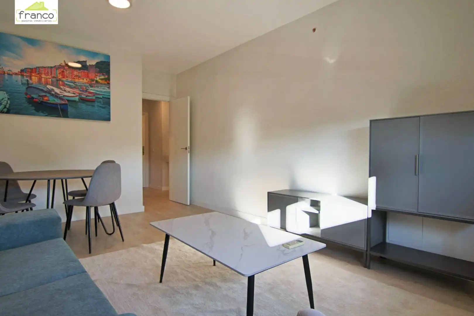 Sala d'estar de Apartament de lloguer en Murcia amb Aire condicionat, Calefacció i Terrassa