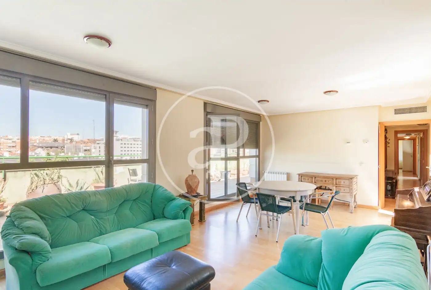 Exterior view of Attic for sale in Madrid  with Air Conditioner, Heating and Private garden