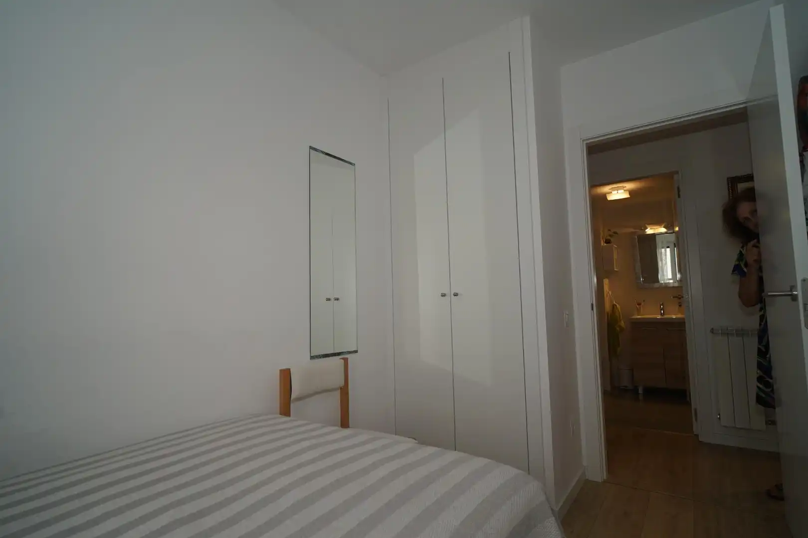 Schlafzimmer von Wohnung zur Miete in Santa Cruz de Bezana mit Parkett