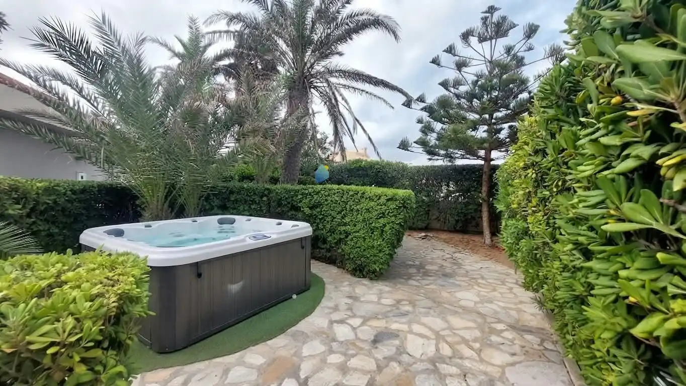 Terraza de Casa o chalet en venta en La Manga del Mar Menor con Aire acondicionado, Jardín privado y Terraza
