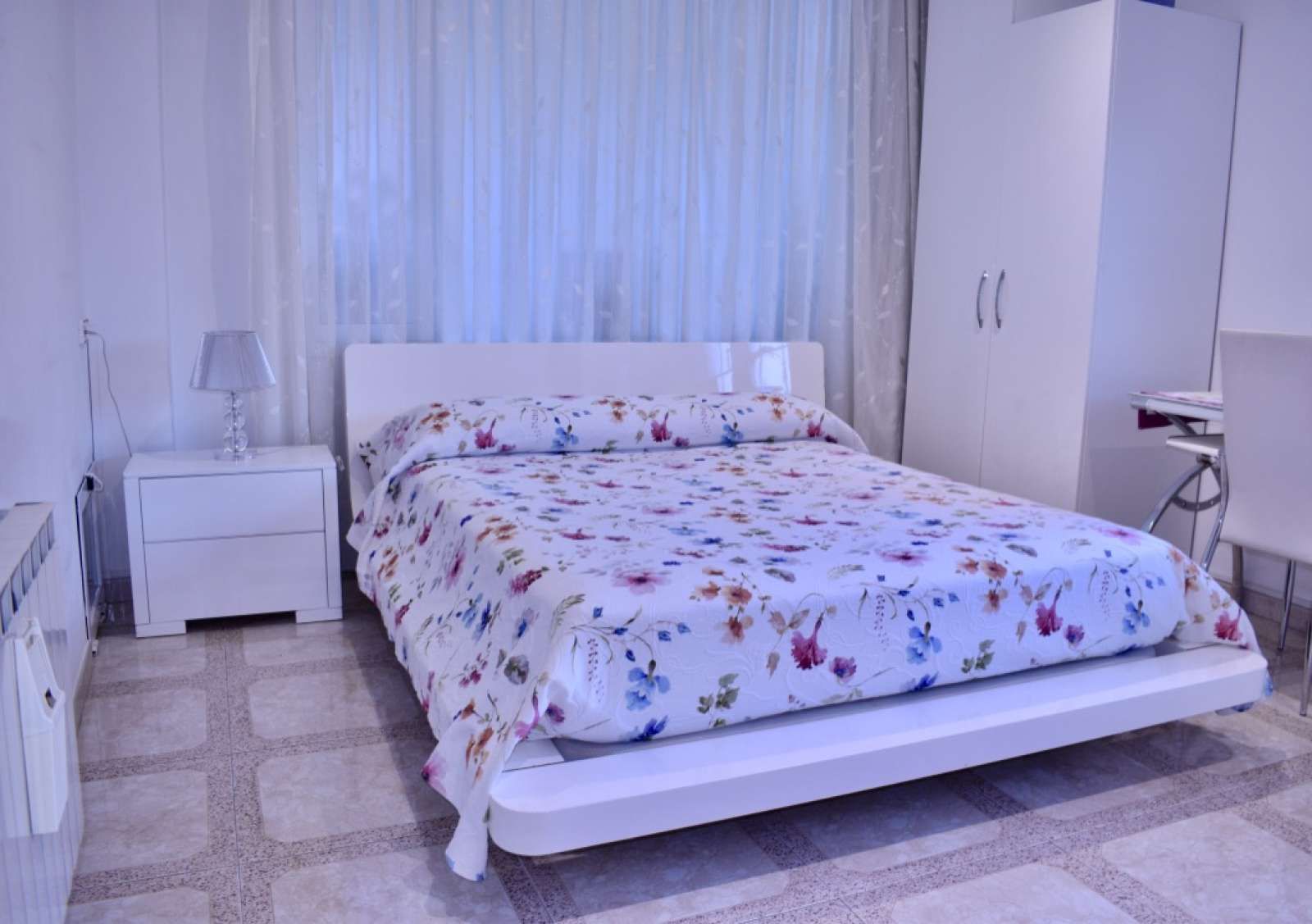 Bedroom of Flat to share in  Barcelona Capital  with Air Conditioner, Terrace and Furnished