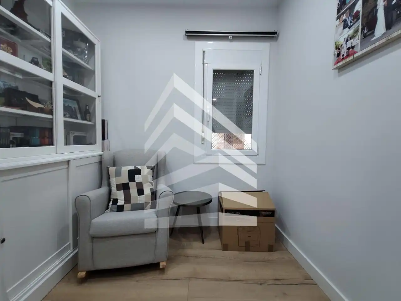 Wohnzimmer von Wohnung zum Verkauf in Barcelona mit Heizung, Parkett und Möbliert