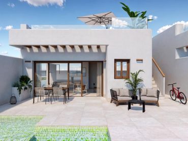 Chalet con piscina en venta en Torre-Pacheco ciudad