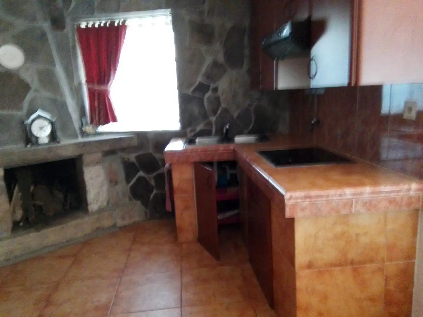 Cocina de Casa o chalet en venta en Portomarín con Jardín privado, Trastero y Amueblado