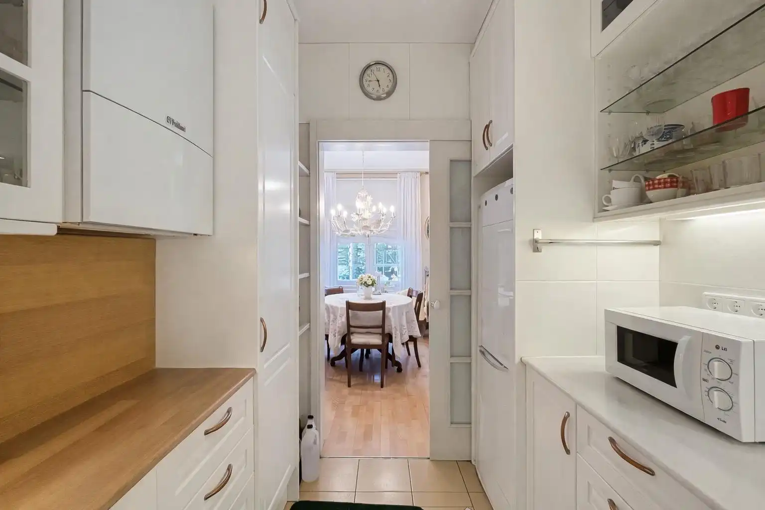 Cocina de Apartamento en venta en Barcelona con Calefacción, Parquet y Amueblado