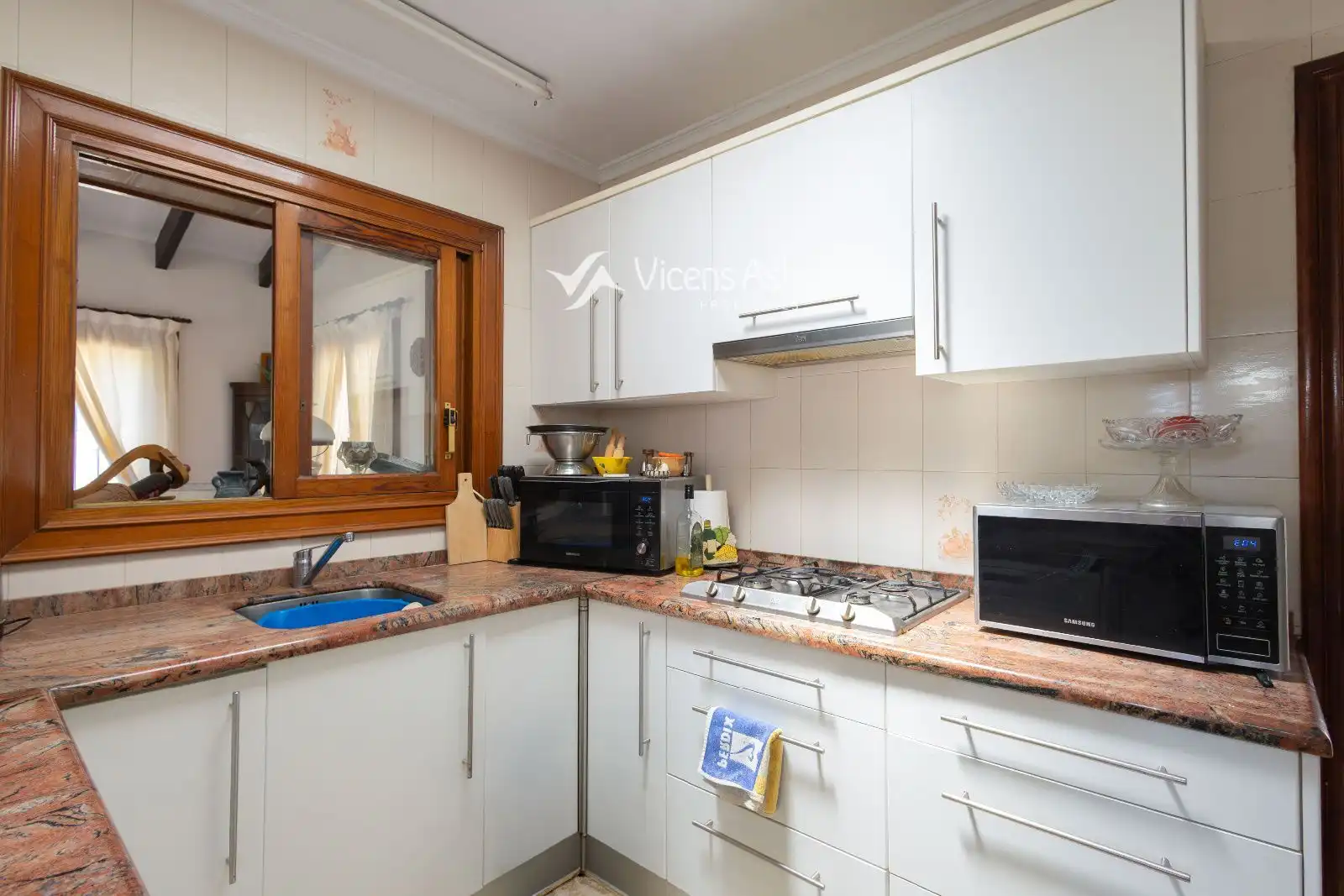Kitchen of Houses for sale in Gata de Gorgos  with Air Conditioner, Heating and Storage room