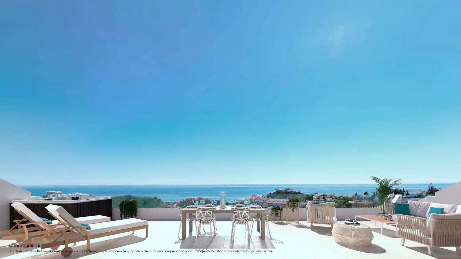 Ático de obra nueva con terraza en venta en La Capellanía - El Higuerón, imagen 8