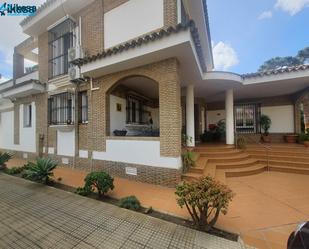 Exterior view of House or chalet for sale in Aljaraque  with Air Conditioner, Terrace and Swimming Pool