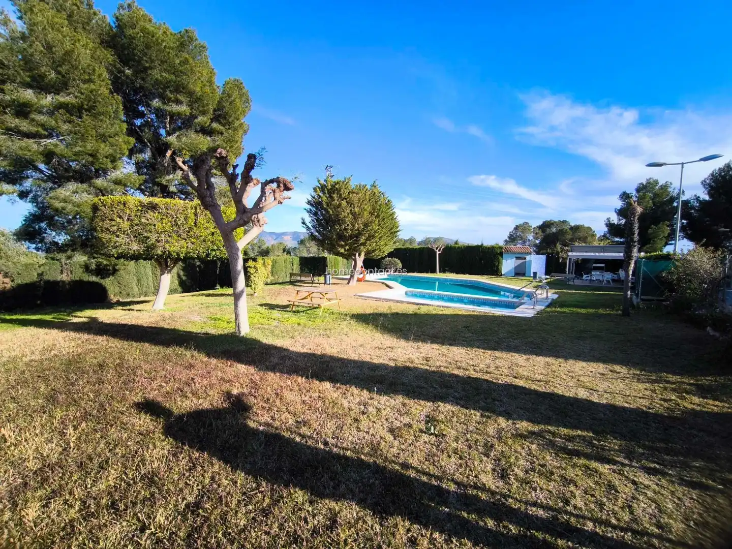 Garten von Einfamilien-Reihenhaus zum Verkauf in La Nucia mit Klimaanlage, Internet und Gemeinschaftspool