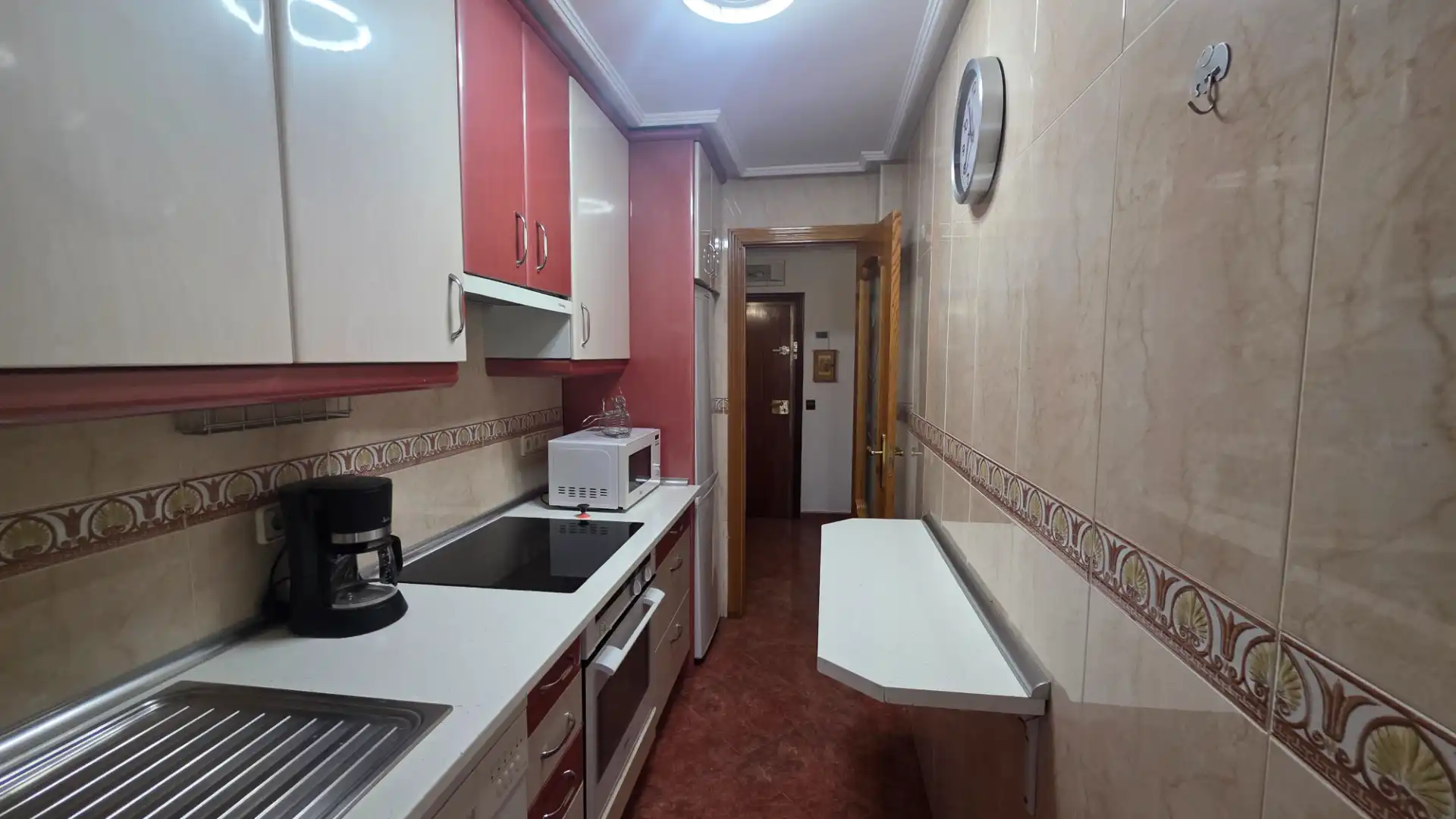 Kitchen of Flat for sale in Madrid  with Parquet flooring and Terrace