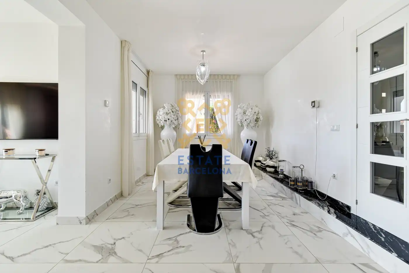 Comedor de Casa o chalet en venta en Lloret de Mar con Aire acondicionado, Jardín privado y Terraza